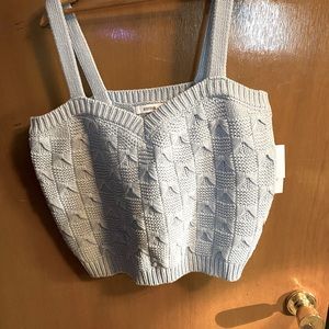 Just Fab sweater material 2X tank top